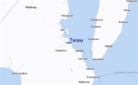 google map tanjay|Detailed Satellite Map of Tanjay City .